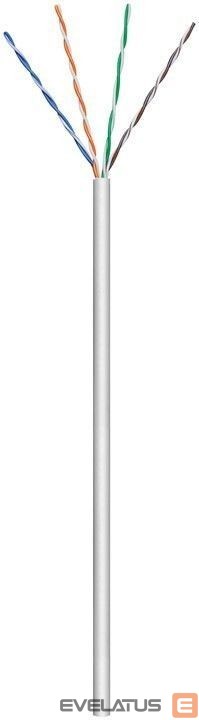 Kaabel Goobay 68710 CAT 5e network cable, U/UTP, grey, 100m