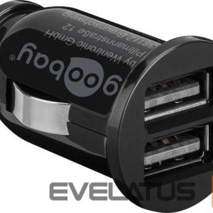 Ruuterid Goobay  Dual USB car charger 58912 USB 2.0 port A, 3.1 A, 12 V 