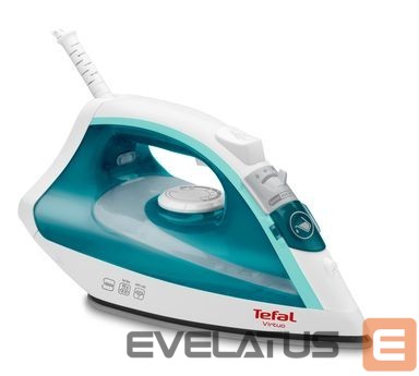 Triikrauad TEFAL Steam Iron FV1710 Steam Iron, 1800 W, Water tank capacity 200 ml, Continuous steam 24 g/min, Steam boost performance 80 g/min, White/Green