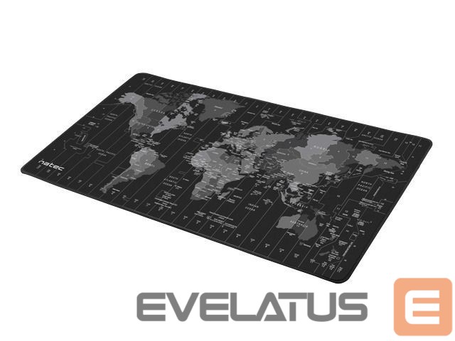 Arvutihiir Natec Mouse Pad, Time Zone Map, Maxi, 800x400 mm