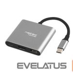 Üleminek Natec  Multi-Port Adapter, Fowler, USB-C, HDMI, USB 3.0 