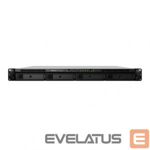 Mälupulk Synology  Rack NAS RS1619xs+ up to 4 HDD/SSD Hot-Swap, Intel Xeon D-1527 Quad Core, Processor frequency 2.2 GHz, 8 GB, DDR4, Redundant PSU, 2xM.2 2280 NVMe slots, RAID 0,1,5,6,10,Hybrid, 4x1GbE, 2xUSB 3.0, 1xPCIe, 1x Expansion port, Dual Fan 