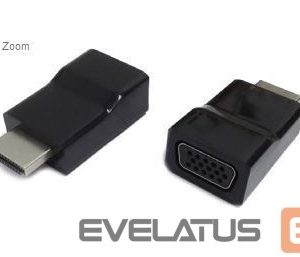 Üleminek Gembird  HDMI to VGA adapter, single port 
