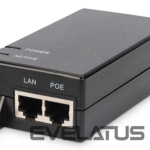 Server – muud tarvikud Digitus  Gigabit Ethernet PoE Injector DN-95102-1 Ethernet LAN (RJ-45) ports 1xRJ-45 10/100/1000 Mbps Gigabit, 802.3af PoE 
