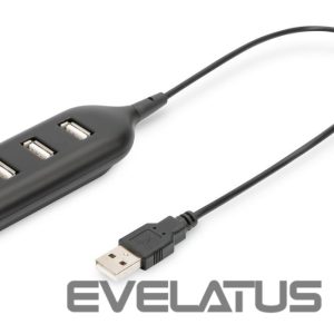 Kaabel Digitus  USB 2.0 Hub, 4-Port, Bus Powered 4 X USB A/F AT Connected Cable AB-50001-1 