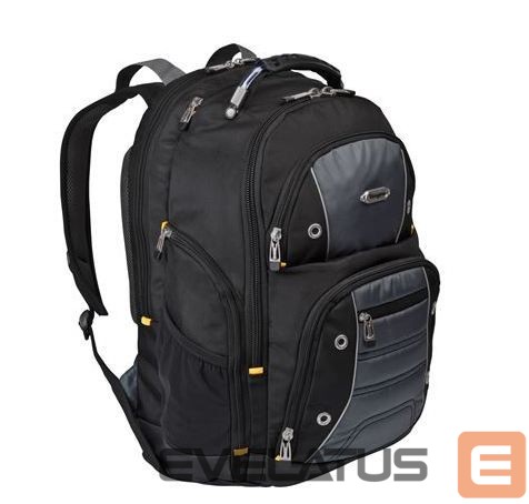 Sülearvuti kott Targus Drifter Fits up to size 15.6 ", Black/Grey, Backpack, Shoulder strap