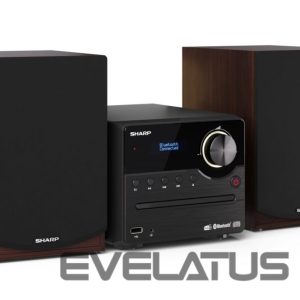 Interaktiivne lahendus Sharp  Hi-Fi Micro System XL-B517D(BR) 45 W, Wireless connection, Brown, AUX in, CD player, Bluetooth 