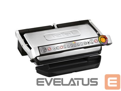 Lauagrillid TEFAL OptiGrill XL GC724D12 Table, 2000 W, Black/Stainless steel