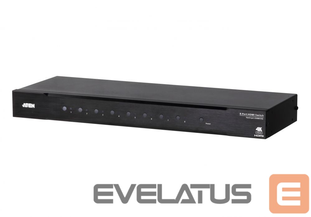 Server – muud tarvikud Aten VS0801HB 8-Port True 4K HDMI Switch