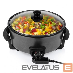 Lauagrillid Tristar  Multifunctional grill pan XL PZ-9135 Grill, Diameter 30 cm, 1500 W, Lid included, Fixed handle, Black 