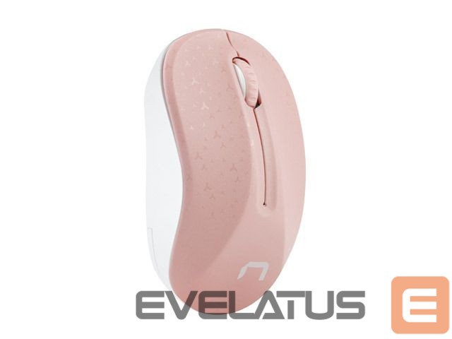 Arvutihiir Natec Mouse, Toucan, Wireless, 1600 DPI, Optical, Pink-White