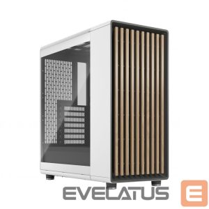 Arvuti korpus Fractal Design  North Chalk White TG Clear Tint 
