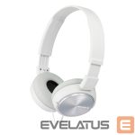 Juhtmevabad kõrvaklapid Sony  Foldable Headphones MDR-ZX310 Headband/On-Ear, White 