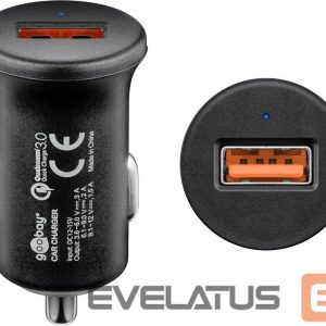 Ruuterid Goobay  Quick Charge QC3.0 USB car fast charger USB 2.0 Female (Type A), Cigarette lighter Male 