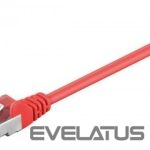Kaabel Goobay  95539 CAT 5e patchcable, F/UTP, red, 1.5m 
