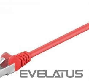 Kaabel Goobay  95539 CAT 5e patchcable, F/UTP, red, 1.5m 
