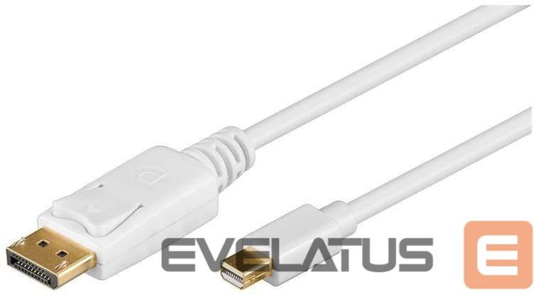 Monitori tarvik Goobay Mini DisplayPort adapter cable 1.2 52858 1 m, Gold-Plated connectors