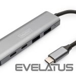 Kaabel Digitus  USB-C 4 Port HUB 2x USB-A + 2x USB-C Gen2 DA-70245 