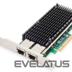 Üleminek Digitus  10Gbps Dual Port Ethernet Server adapter PCIe X8, Intel X540 BT2 DN-10163 