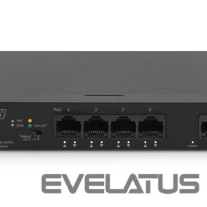 Server – muud tarvikud Digitus  4 Port Gigabit PoE Switch DN-95330-1 10/100/1000 Mbps (RJ-45), Unmanaged, Desktop, Ethernet LAN (RJ-45) ports 4 