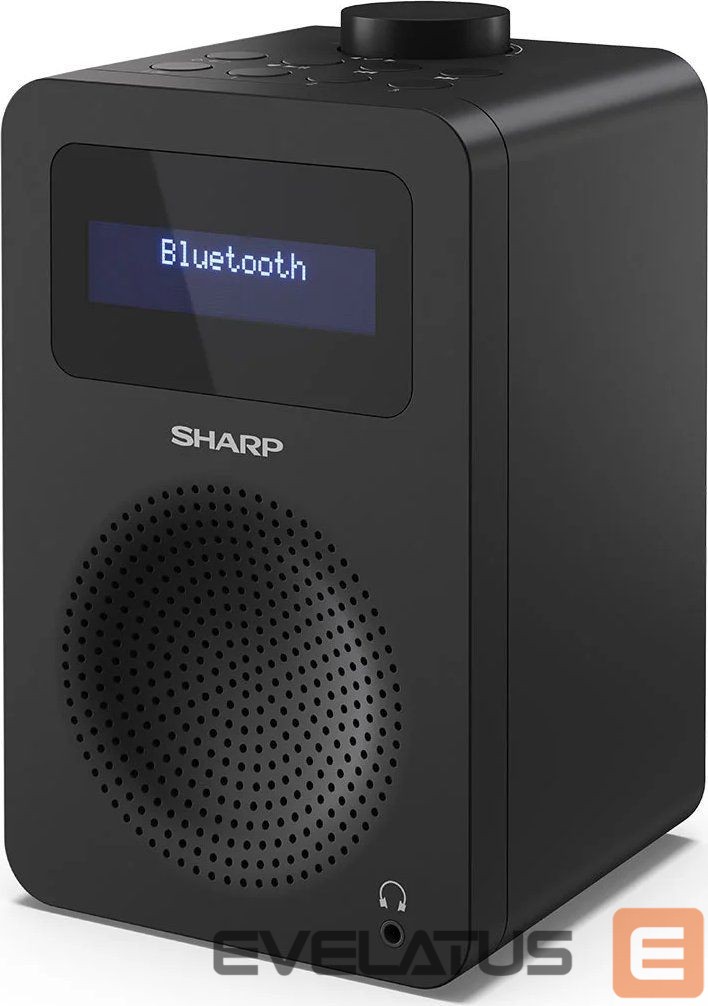 Interaktiivne lahendus Sharp DR-430(BK) Digital Radio, FM/DAB/DAB+, Bluetooth 5.0, Midnight Black