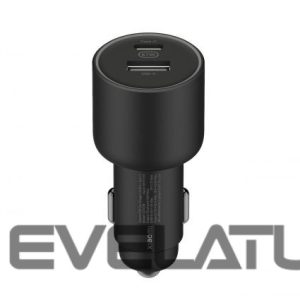 Autotarvikud Xiaomi  67W Car Charger (USB-A + Type-C) Black 