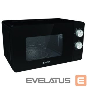Mikrolaineahi GORENJE  Microwave oven MO20E1B Free standing, 20 L, 800 W, Black 
