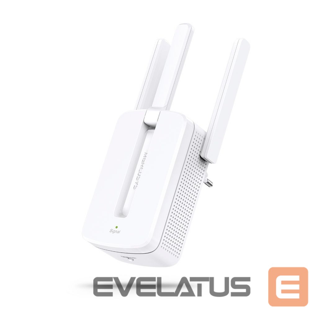Ruuterid MERCUSYS Wi-Fi Range Extender MW300RE 802.11n, 2.4GHz, 300 Mbit/s, Antenna type 3xExternal