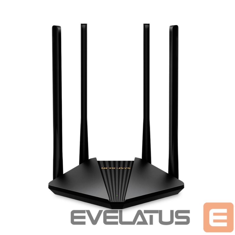 Ruuterid MERCUSYS AC1200 Wireless Dual Band Gigabit Router MR30G 802.11ac, 867+300 Mbit/s, Ethernet LAN (RJ-45) ports 2× Gigabit LAN Ports, Antenna type 4× 5 dBi Fixed Omni-Directional Antennas, Black