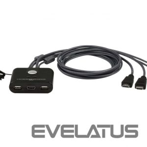 Server – muud tarvikud Aten  2-Port USB FHD HDMI Cable KVM Switch  CS22HF 