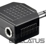 Muu arvutitarvik Goobay  Headphone AUX adapter; 3.5 mm jack 1-to-2 
