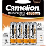 Muu arvutitarvik Camelion  AA/HR6, 2700 mAh, Rechargeable Batteries Ni-MH, 4 pc(s) 
