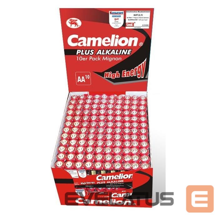 Muu arvutitarvik Camelion LR6-SP10 AA/LR6, 2700 mAh, Plus Alkaline, 240 pc(s)