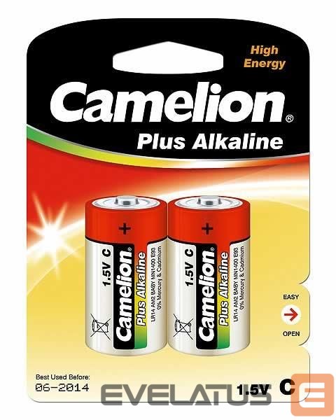 Muu arvutitarvik Camelion C/LR14, Plus Alkaline LR14, 2 pc(s)
