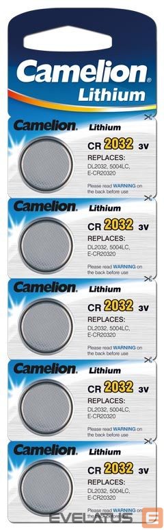 Muu arvutitarvik Camelion CR2032-BP5 CR2032, Lithium, 5 pc(s)