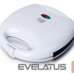Röster Adler  Sandwich maker AD 301 750  W, Number of plates 1, Number of pastry 2, White 