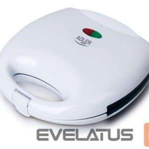 Röster Adler  Sandwich maker AD 301 750  W, Number of plates 1, Number of pastry 2, White 