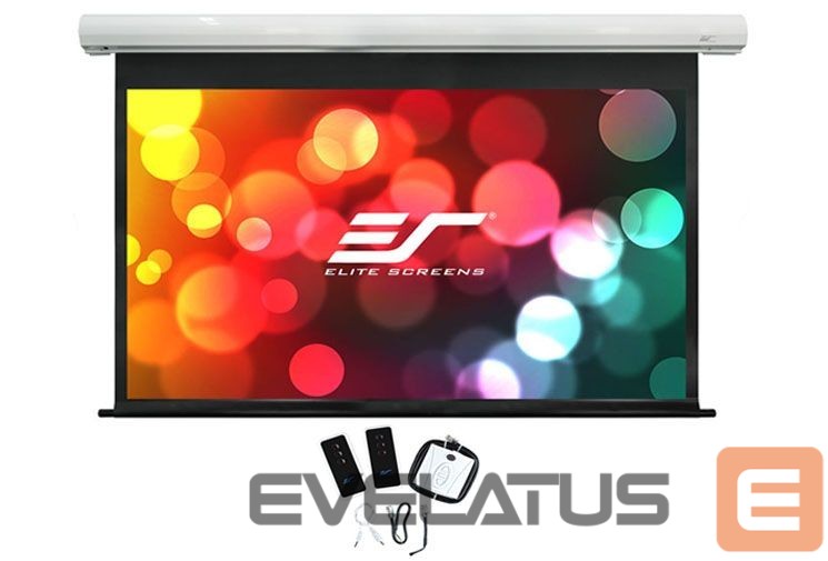 Projektori ekraan Elite Screens Saker Series SK110XHW-E12 Diagonal 110