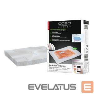Filtrid ja tarvikud Caso  Foil bags 01201 50 units, Dimensions (W x L) 16 x 23 cm, Ribbed 