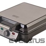 Röster Camry  Waffle maker CR 3025 1150 W, Number of pastry 4, Belgium, Black/Stainless steel 