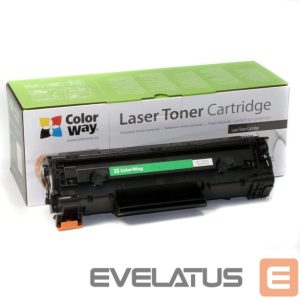 Tarvikud ja tarvikud ColorWay  Toner Cartridge, Black, Canon: 725, HP CE285A 