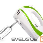 Mikserid ja blenderid Adler  Mixer AD 4205 g Hand Mixer, 300 W, Number of speeds 5, Turbo mode, White/Green 