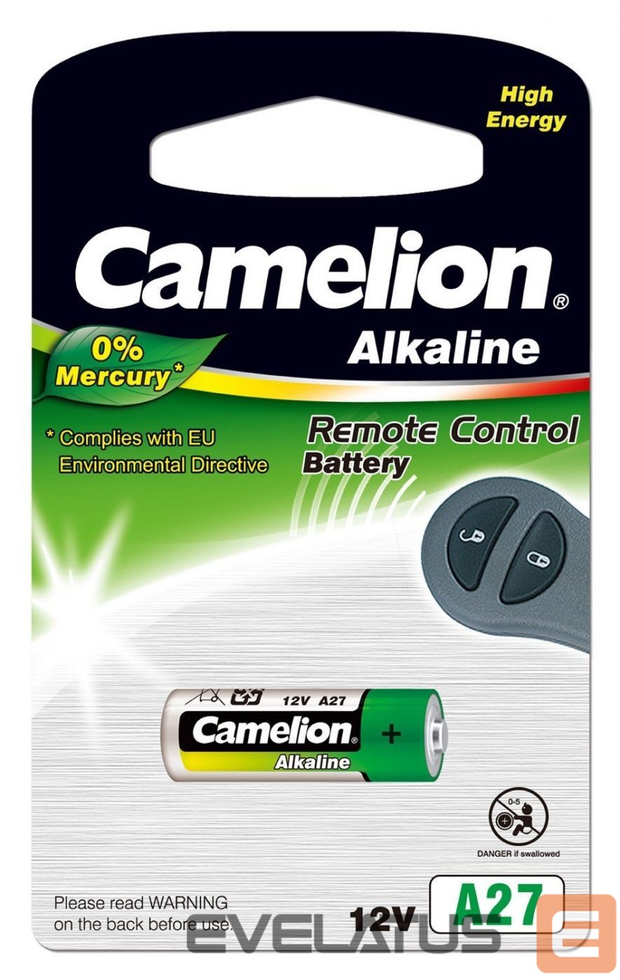 Muu arvutitarvik Camelion A27/MN27, Plus Alkaline, 1 pc(s)