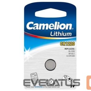 Muu arvutitarvik Camelion  CR1220-BP1 CR1220, Lithium, 1 pc(s) 