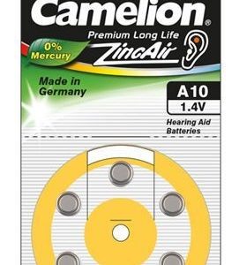 Muu arvutitarvik Camelion  A10/DA10/ZL10, Zinc air cells, 6 pc(s) 