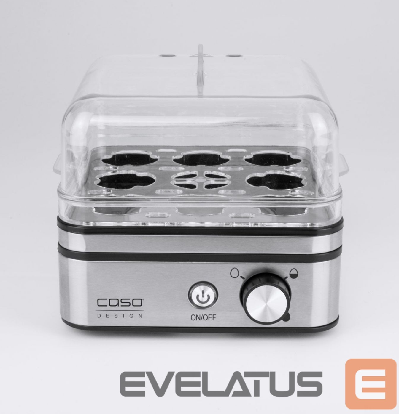 Munakeetja Caso Egg cooker E9 Stainless steel, 400 W, Functions 13 cooking levels