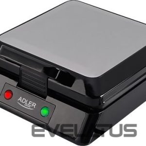 Röster Adler  Waffle maker AD 3036 1500 W, Number of pastry 4, Belgium, Black 