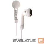 Juhtmevabad kõrvaklapid Koss  Headphones KE5w Wired, In-ear, 3.5 mm, White 