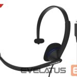 Juhtmevabad kõrvaklapid Koss  Headphones CS195 USB Wired, On-Ear, Microphone, USB Type-A, Black 