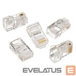 Üleminek Cablexpert  Modular plug 8P8C for solid LAN cable CAT5, UTP, 10 pcs. per bag 